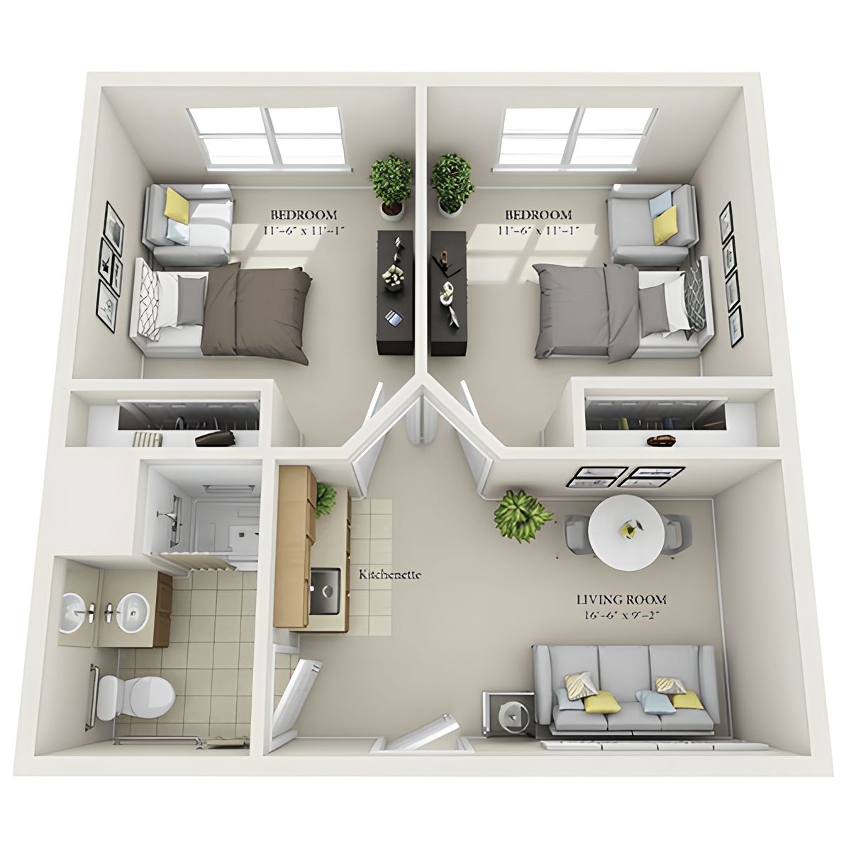 Dimensions are approximate. Floor plans may vary.