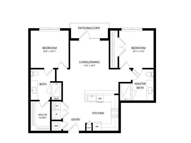 Dimensions are approximate. Floor plans may vary.