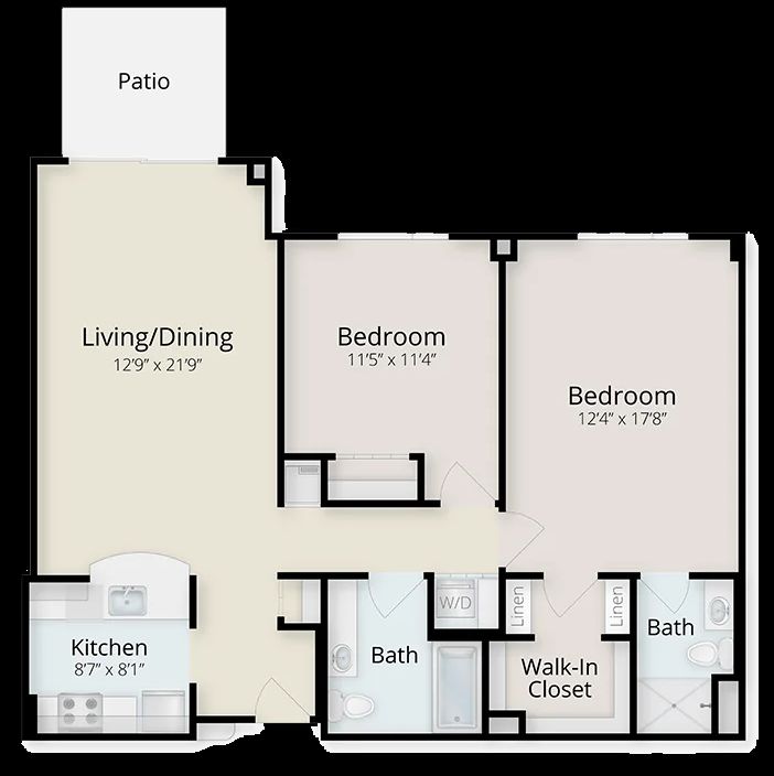 Dimensions are approximate. Floor plans may vary.