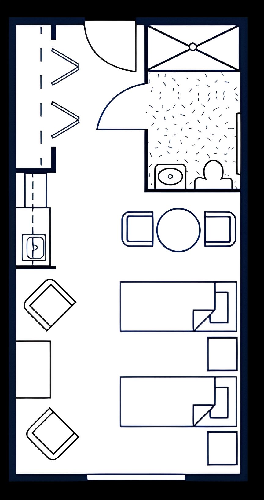 Dimensions are approximate. Floor plans may vary.