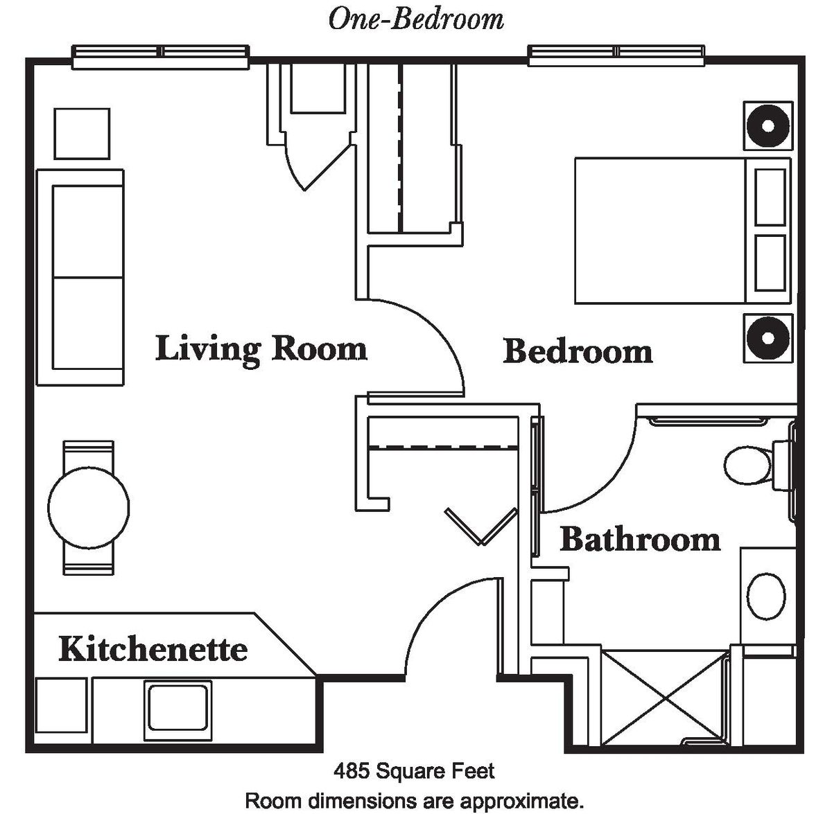 Dimensions are approximate. Floor plans may vary.