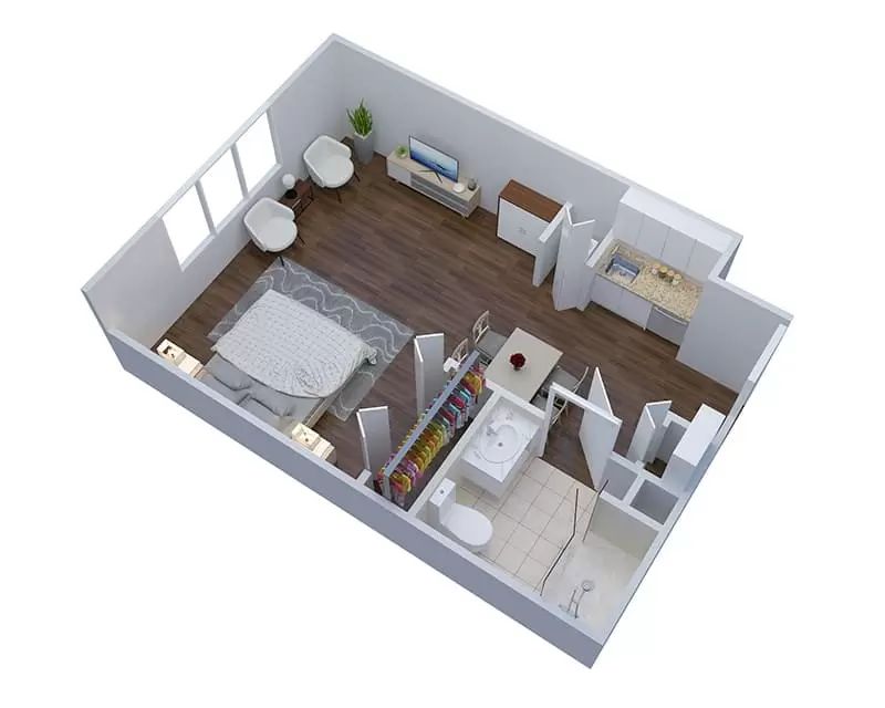 Dimensions are approximate. Floor plans may vary.