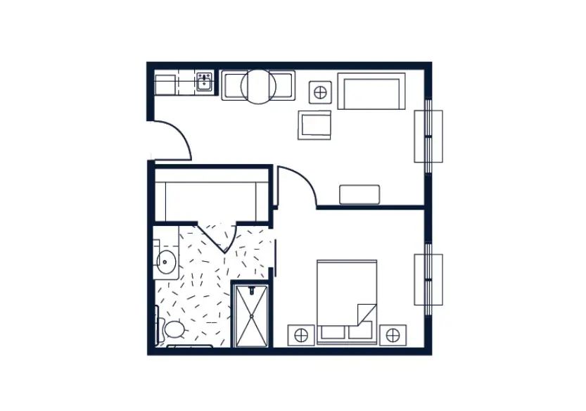 Dimensions are approximate. Floor plans may vary.