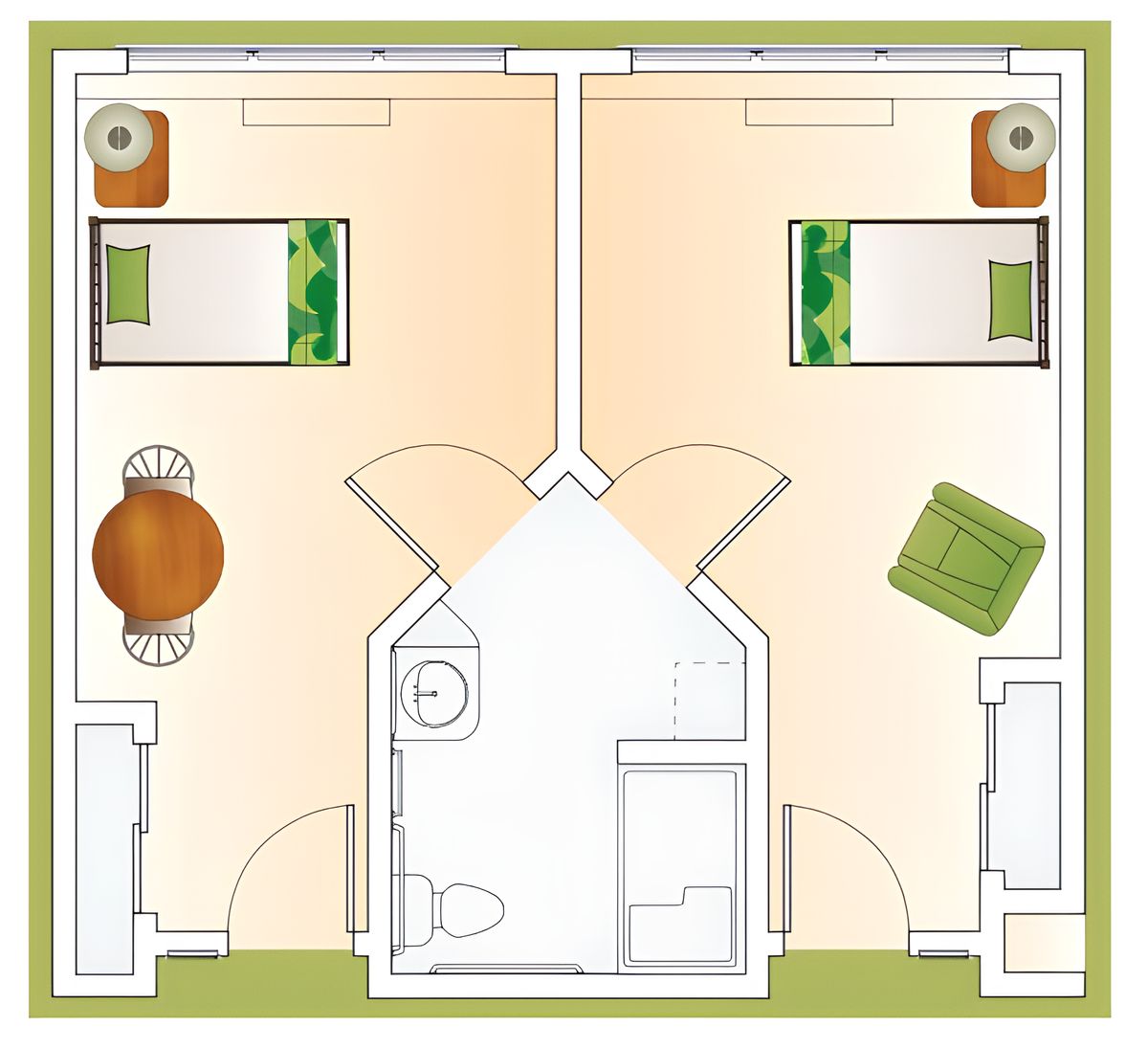 Dimensions are approximate. Floor plans may vary.
