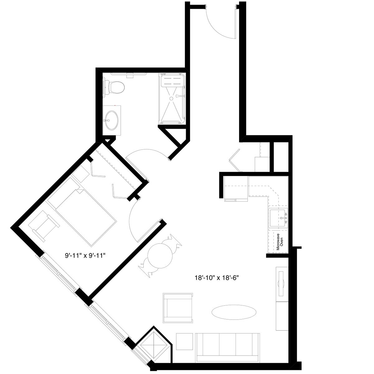 Dimensions are approximate. Floor plans may vary.