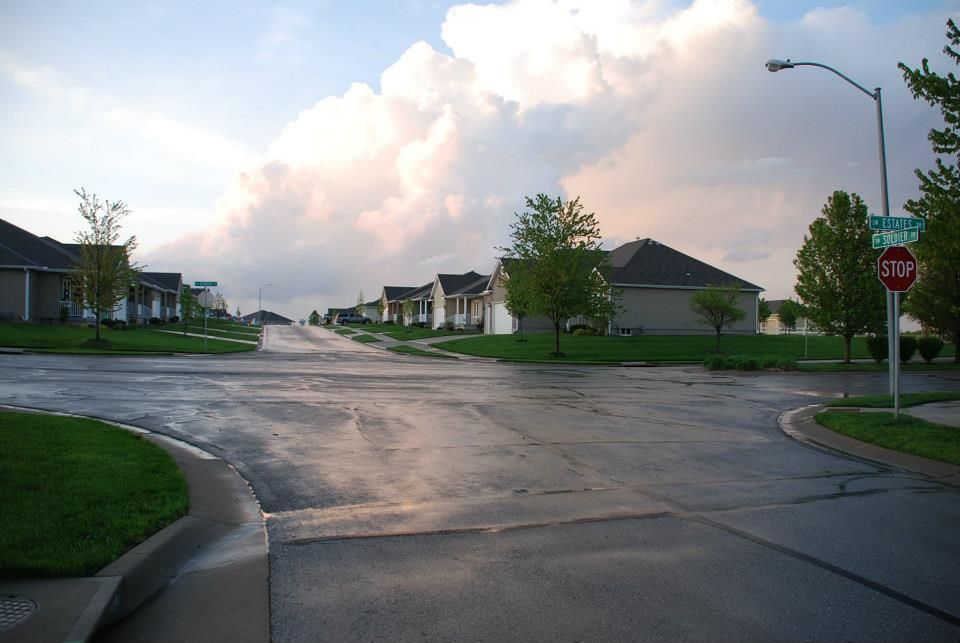 Maintenance provided community at Raintree Lake, Lees Summit, MO.