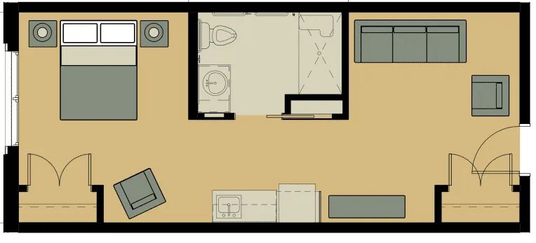 Dimensions are approximate. Floor plans may vary.