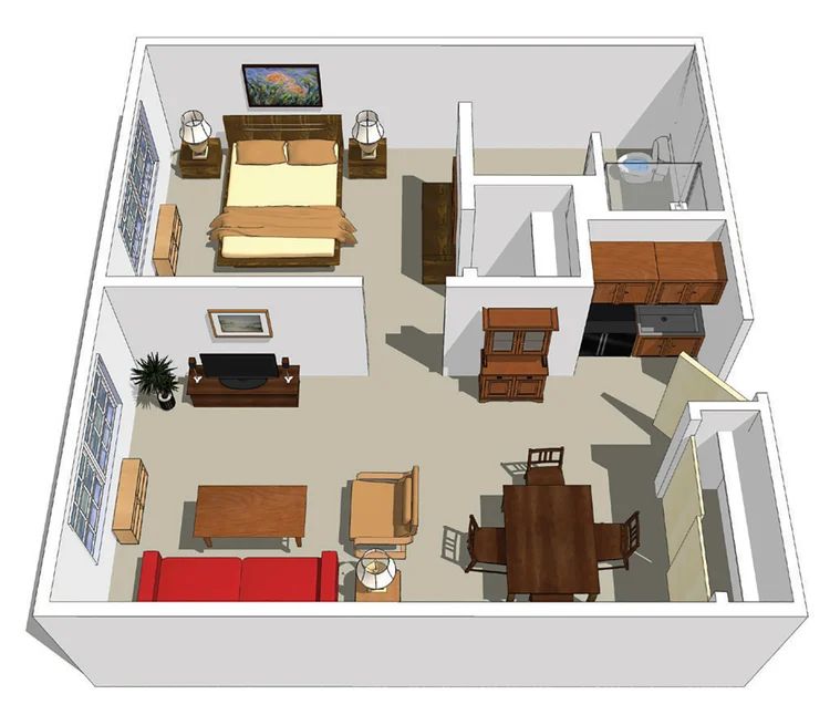 Dimensions are approximate. Floor plans may vary.