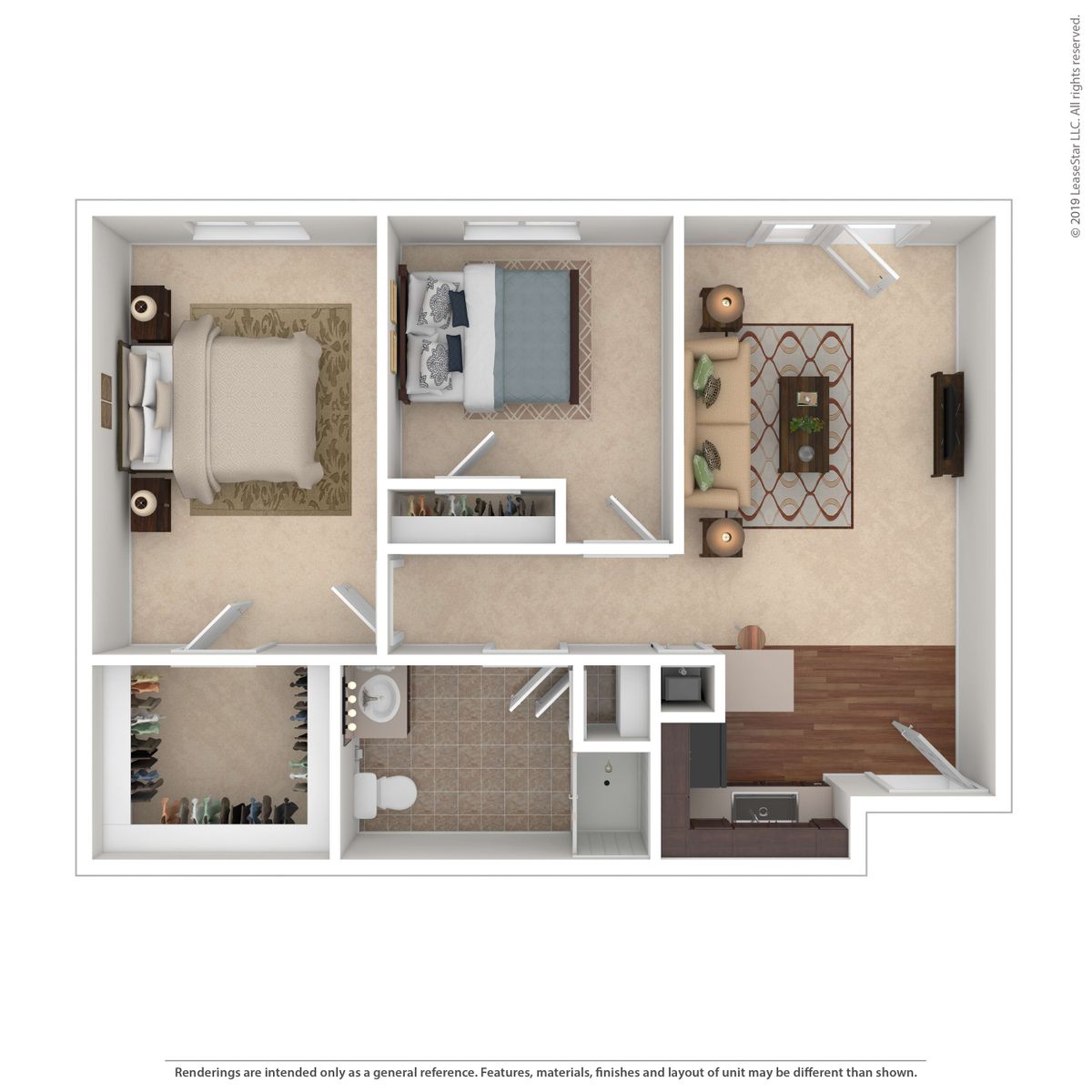 Dimensions are approximate. Floor plans may vary.