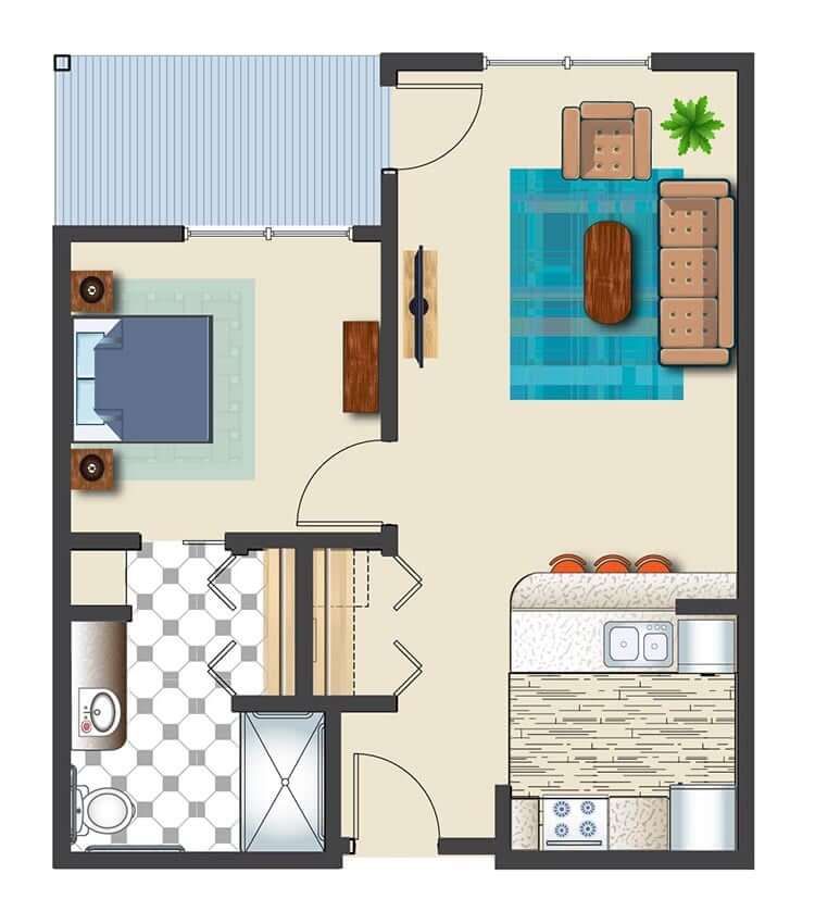 Dimensions are approximate. Floor plans may vary.