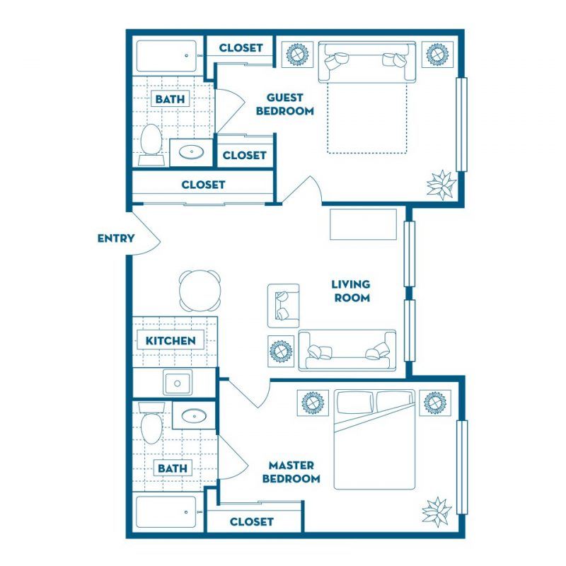 Dimensions are approximate. Floor plans may vary.