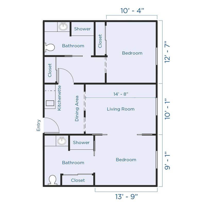 Dimensions are approximate. Floor plans may vary.