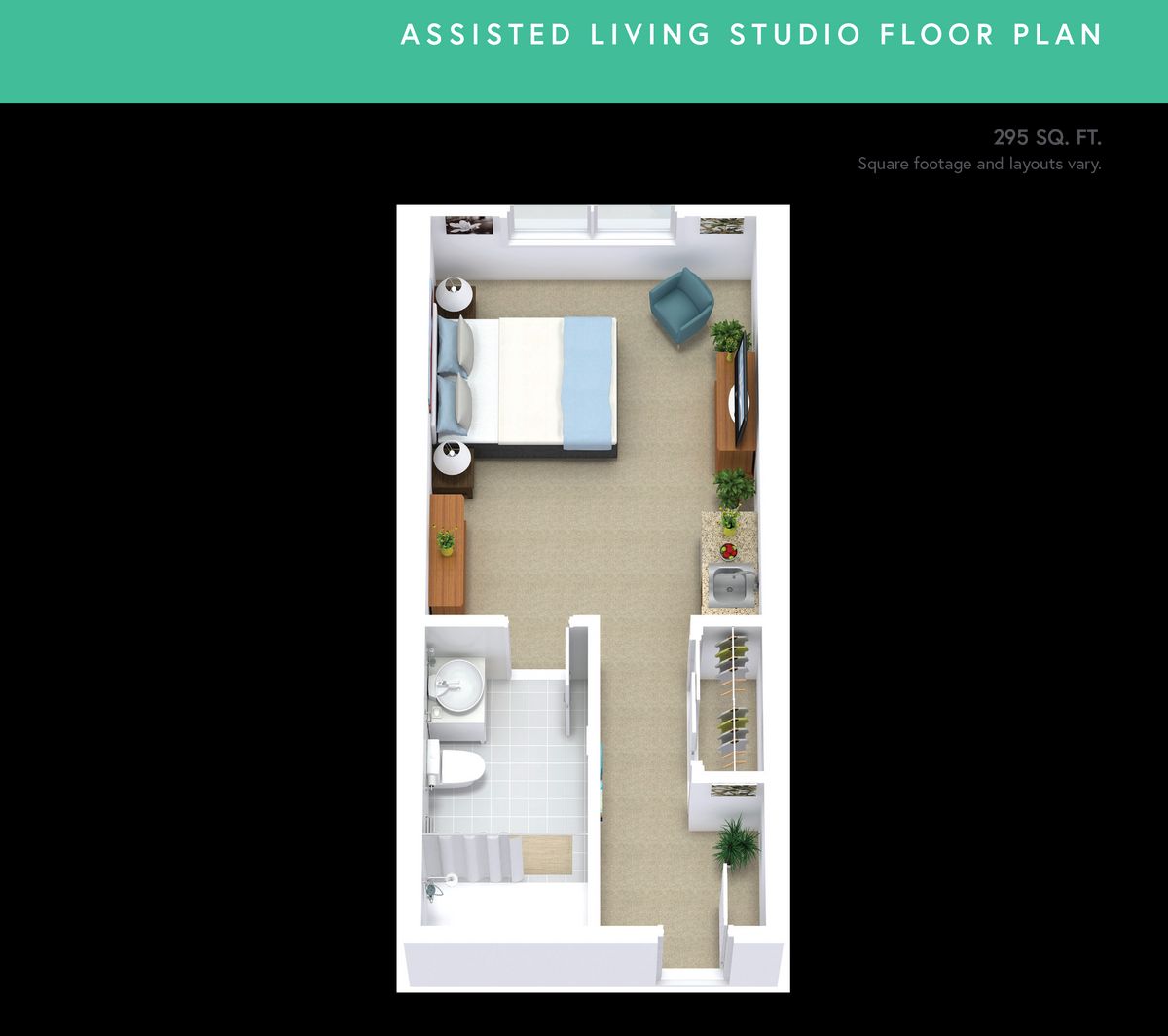 Dimensions are approximate. Floor plans may vary.