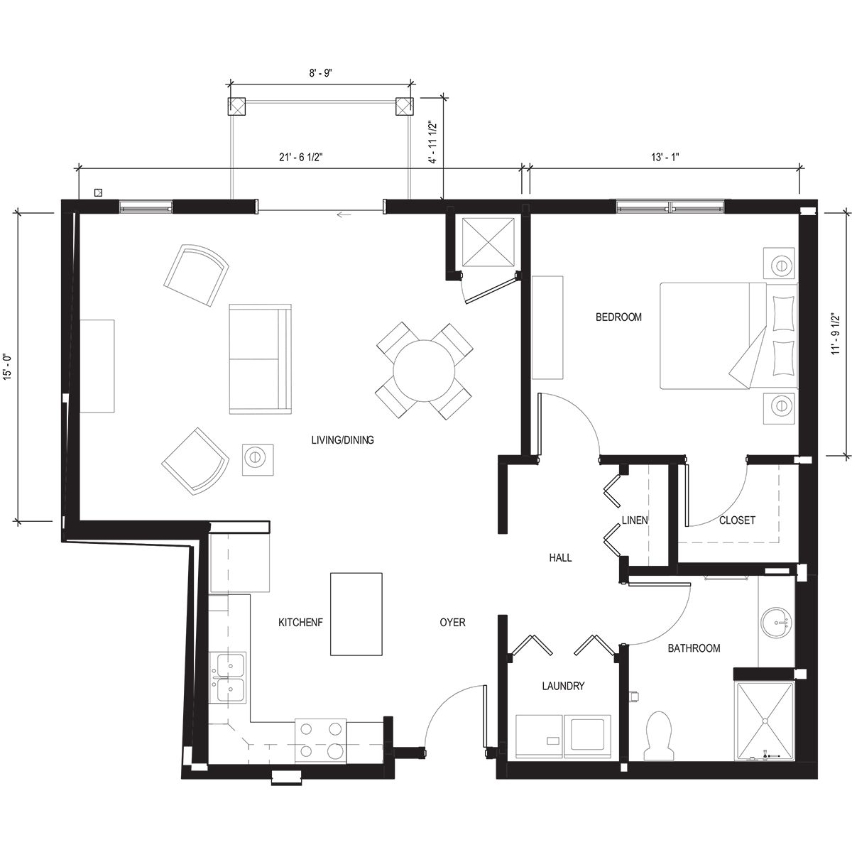 Dimensions are approximate. Floor plans may vary.