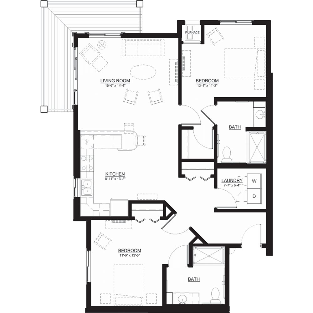 Dimensions are approximate. Floor plans may vary.
