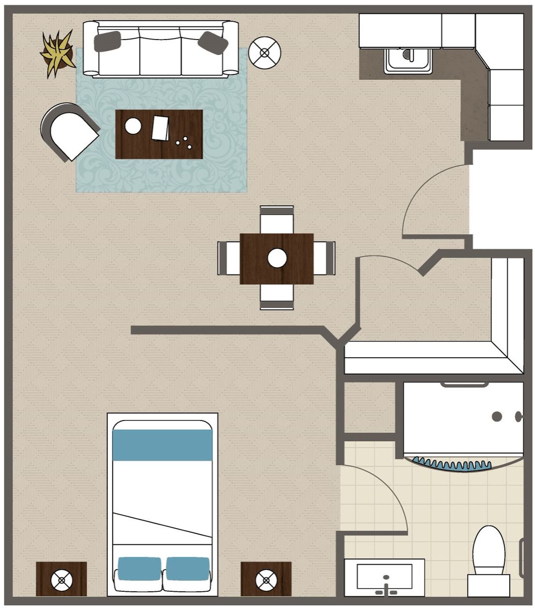 Dimensions are approximate. Floor plans may vary.