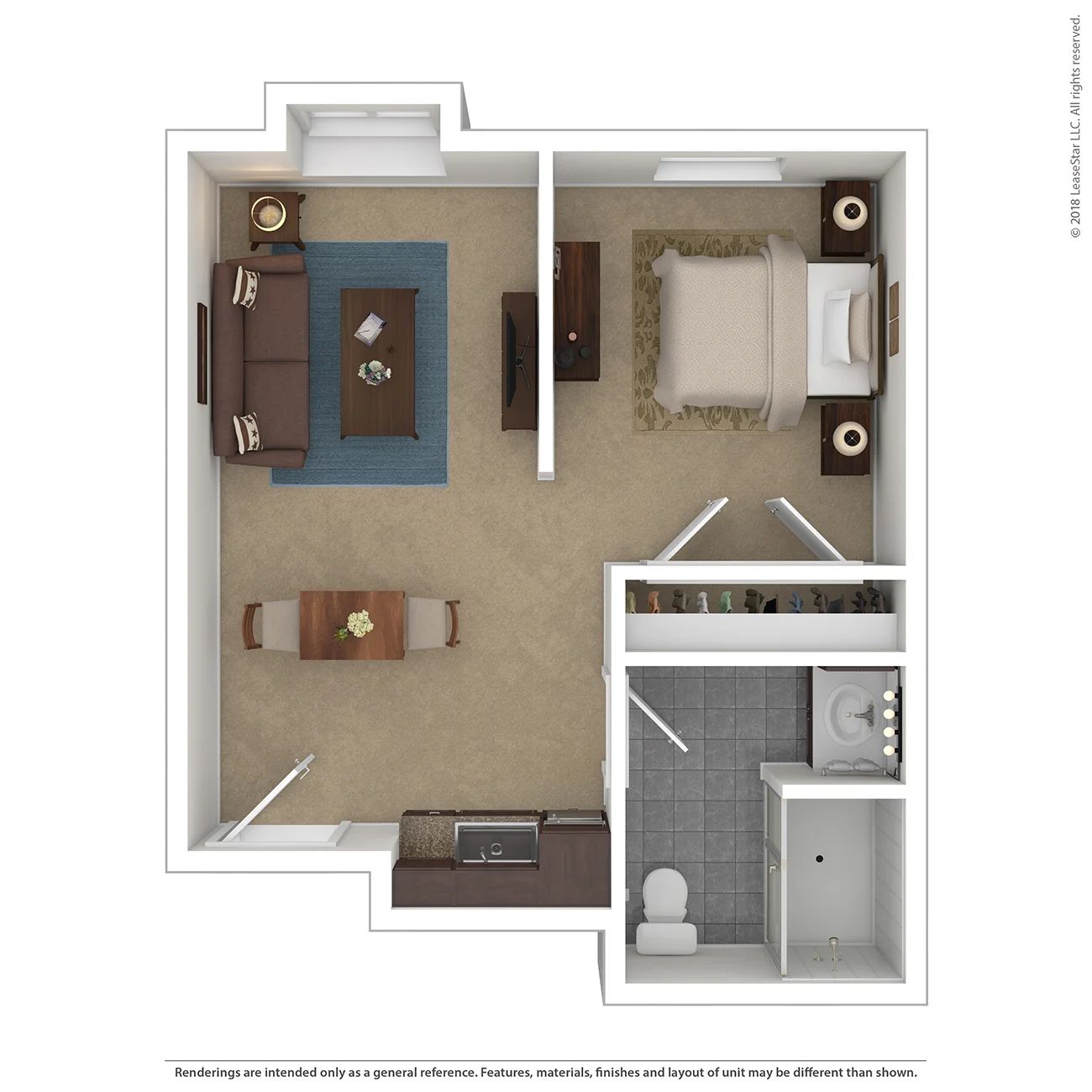 Dimensions are approximate. Floor plans may vary.