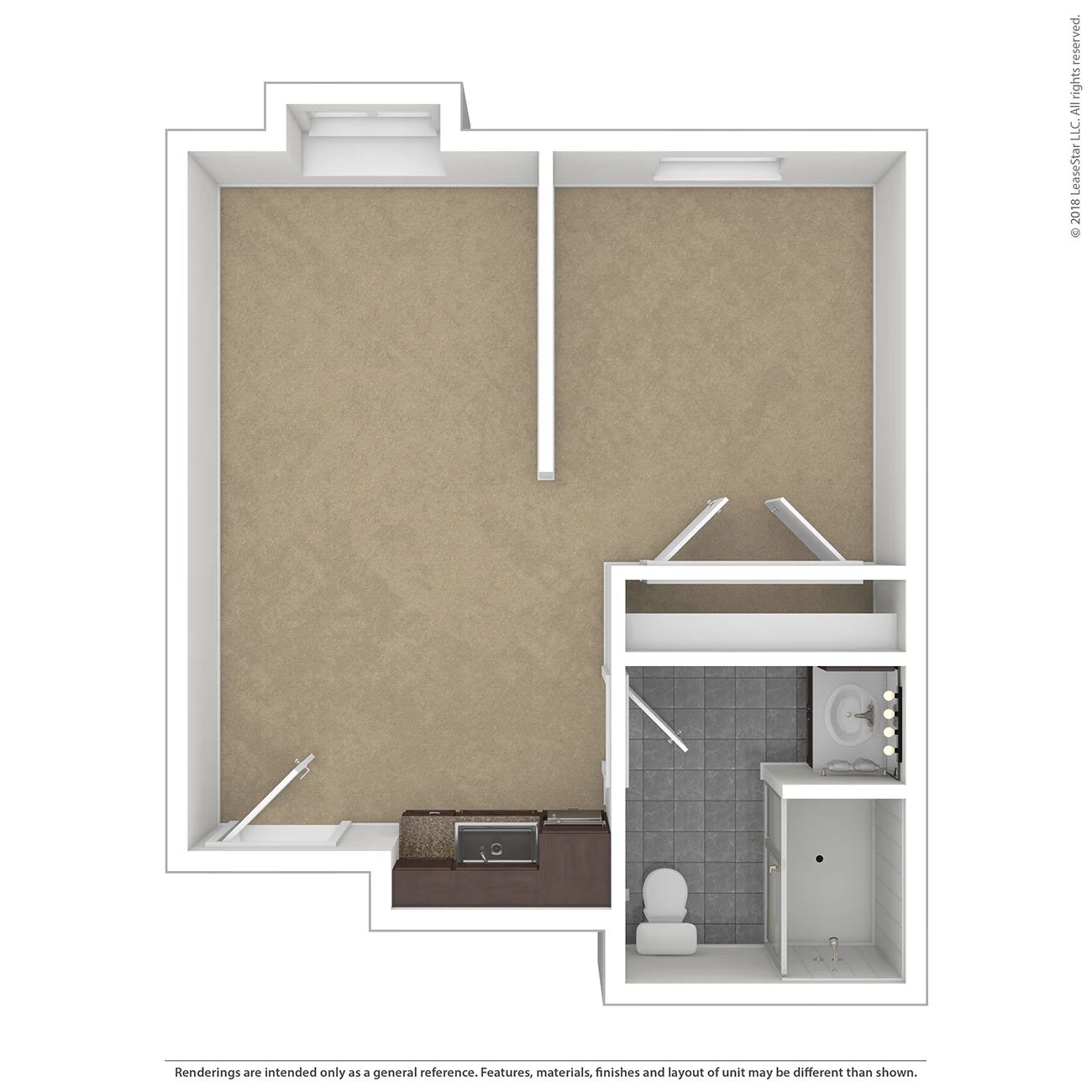 Dimensions are approximate. Floor plans may vary.