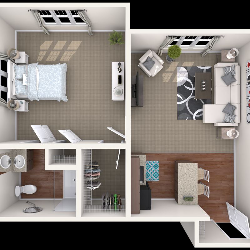 Dimensions are approximate. Floor plans may vary.