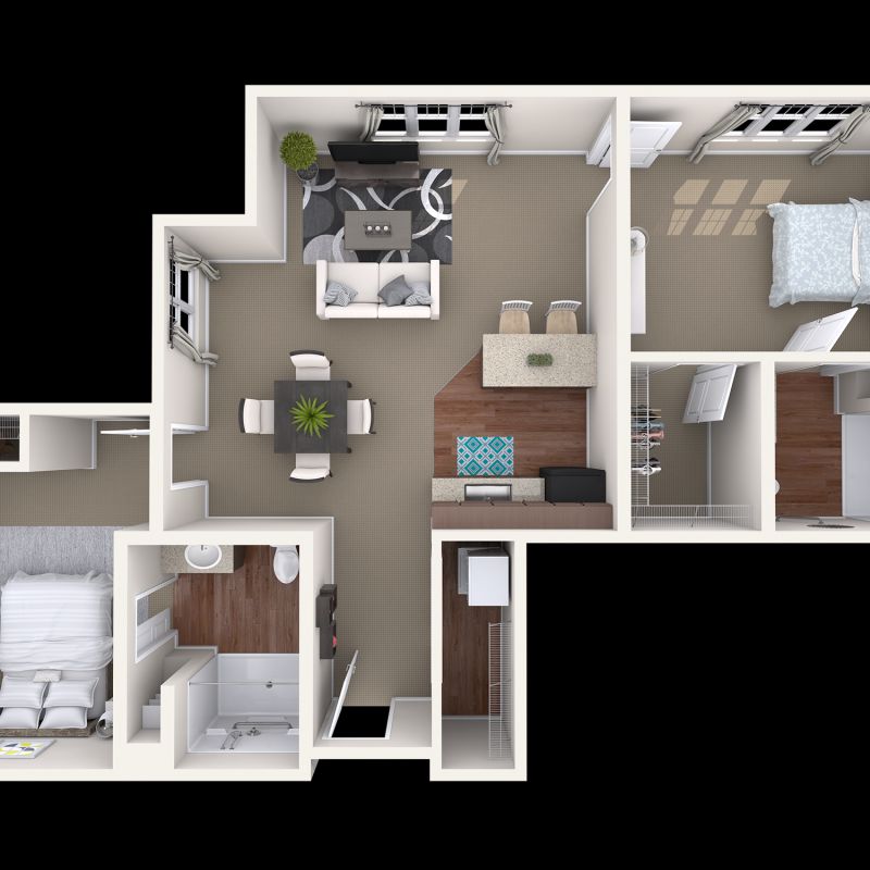 Dimensions are approximate. Floor plans may vary.