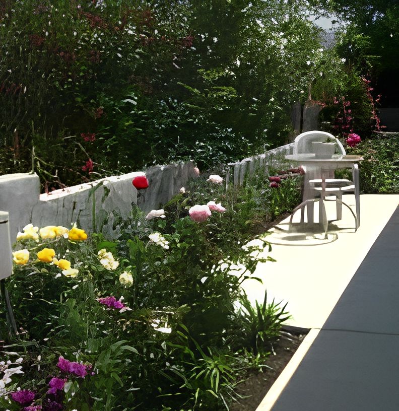 Twin Oaks Garden 3