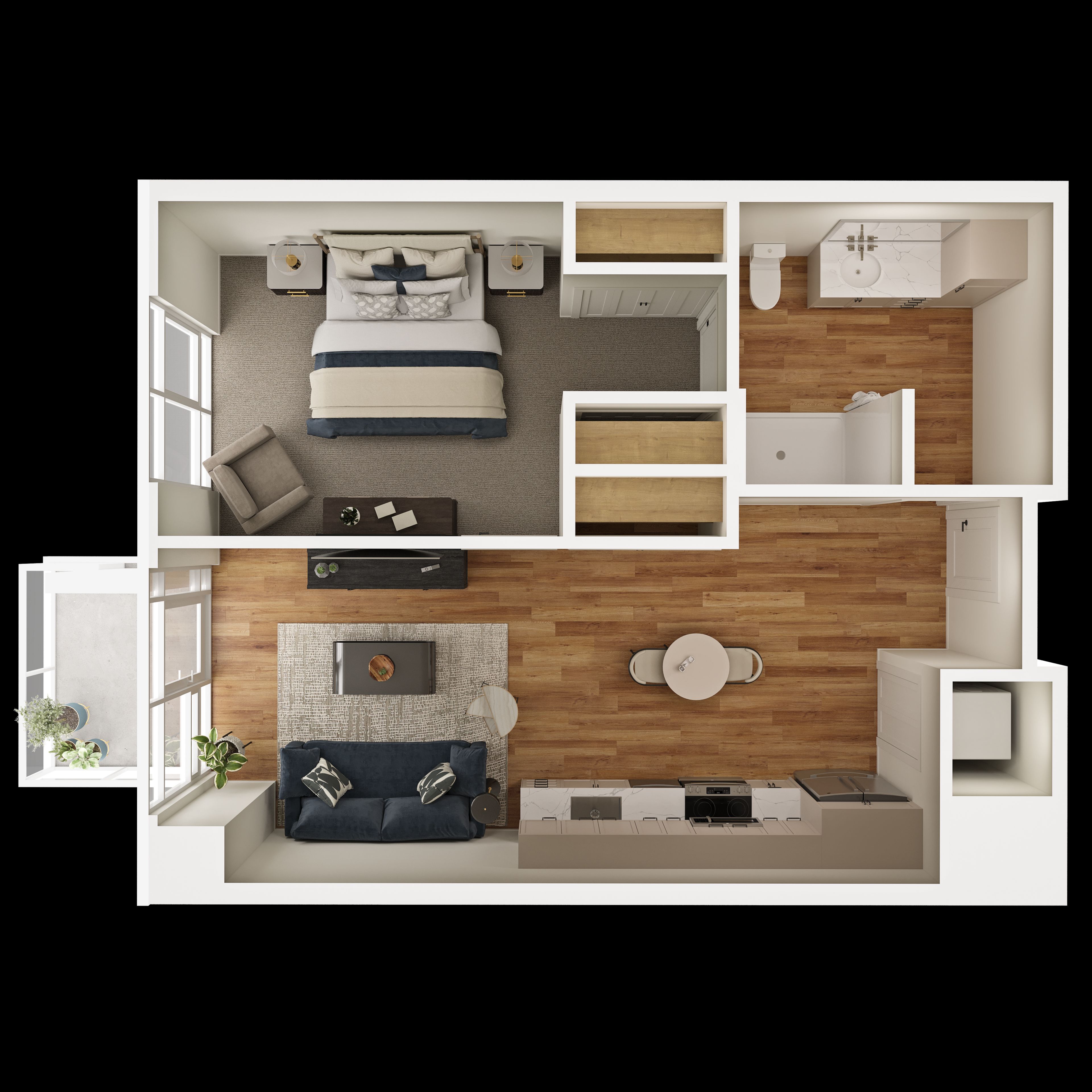 Dimensions are approximate. Floor plans may vary.