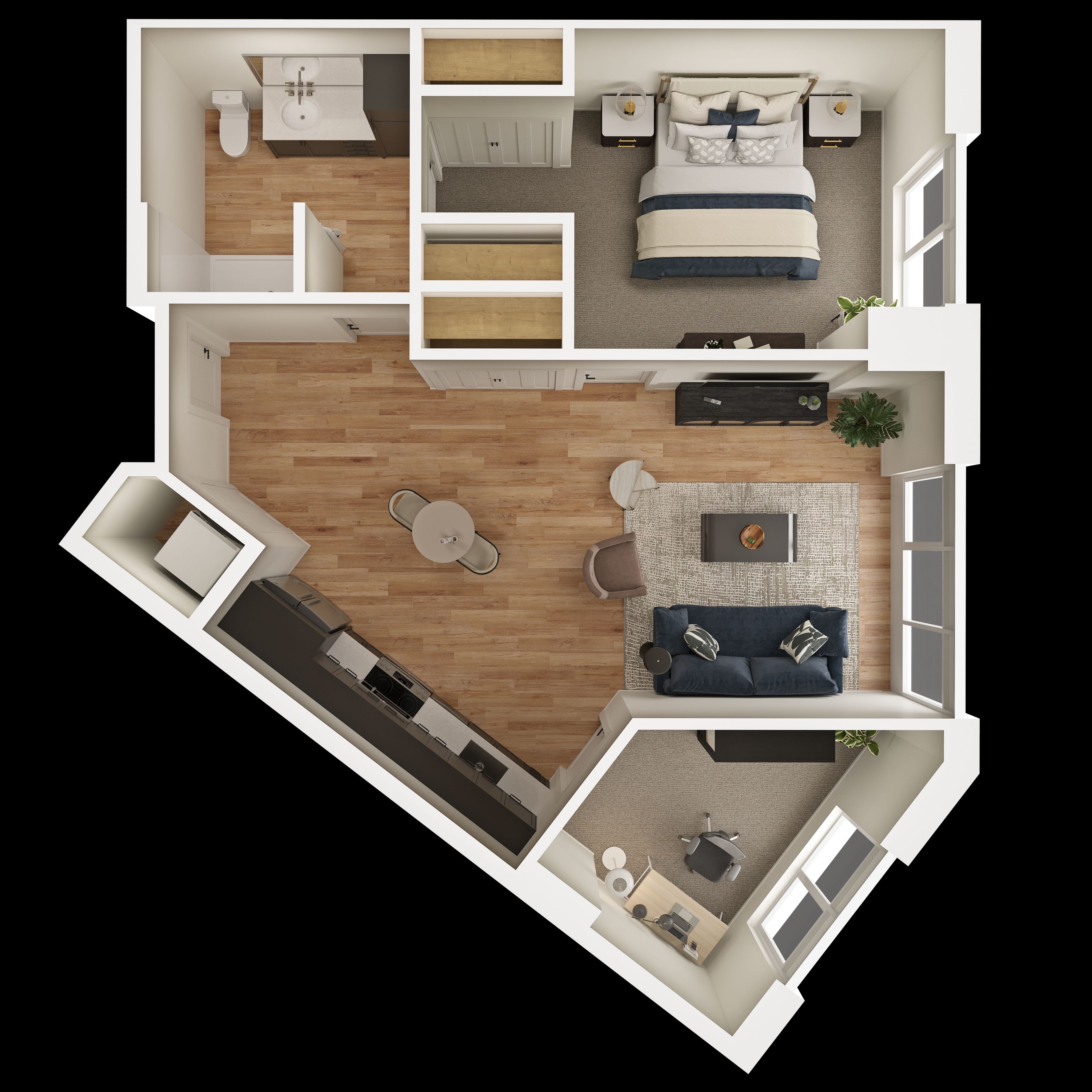 Dimensions are approximate. Floor plans may vary.