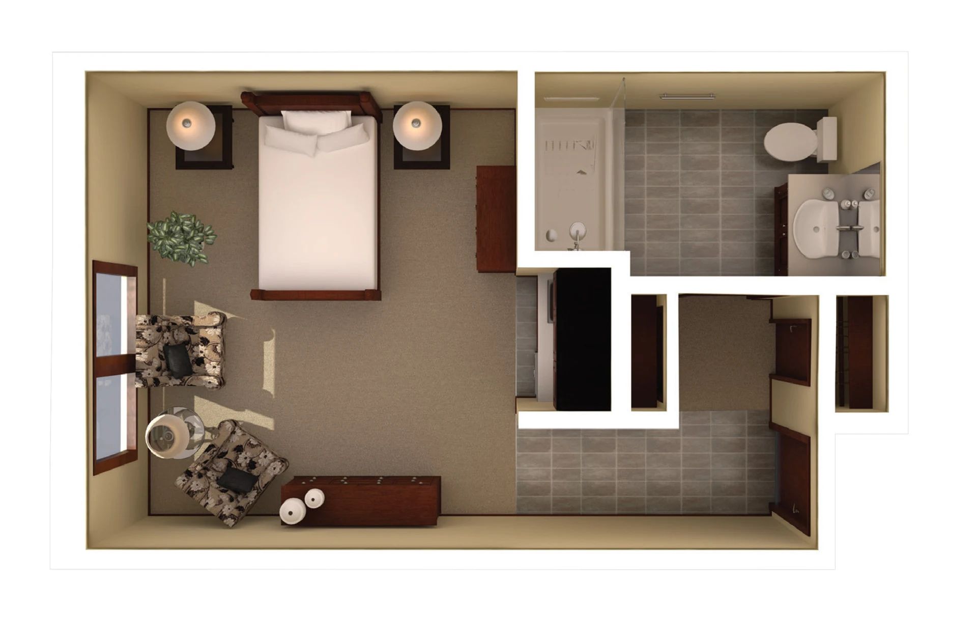 Dimensions are approximate. Floor plans may vary.