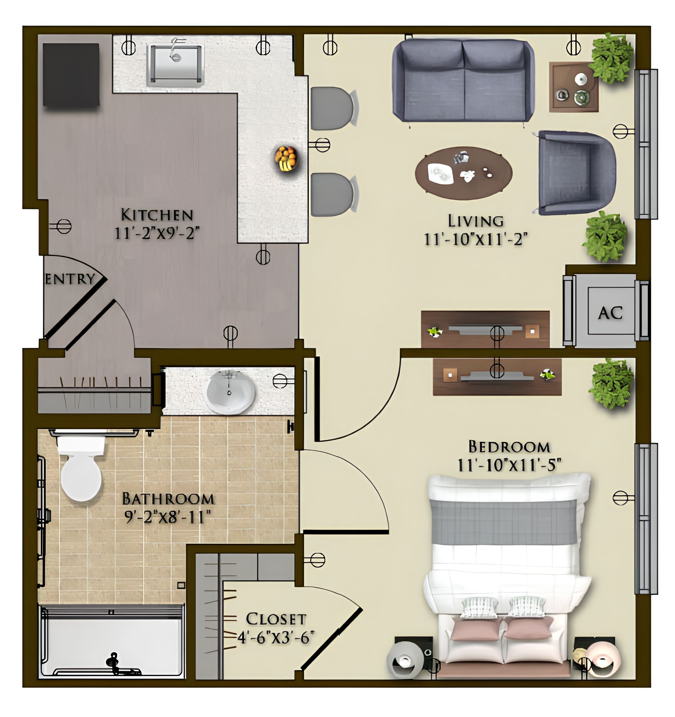 Dimensions are approximate. Floor plans may vary.