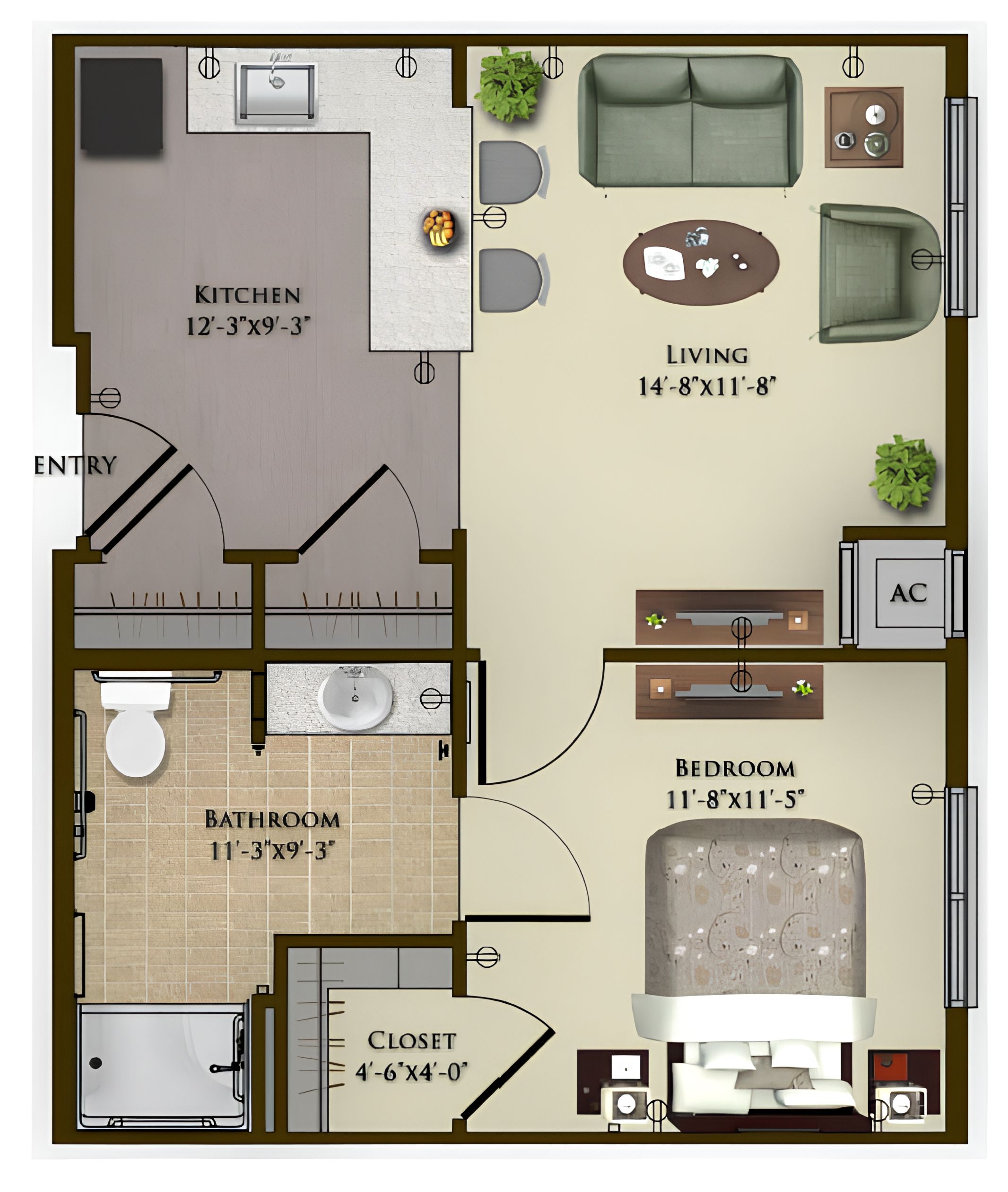 Dimensions are approximate. Floor plans may vary.