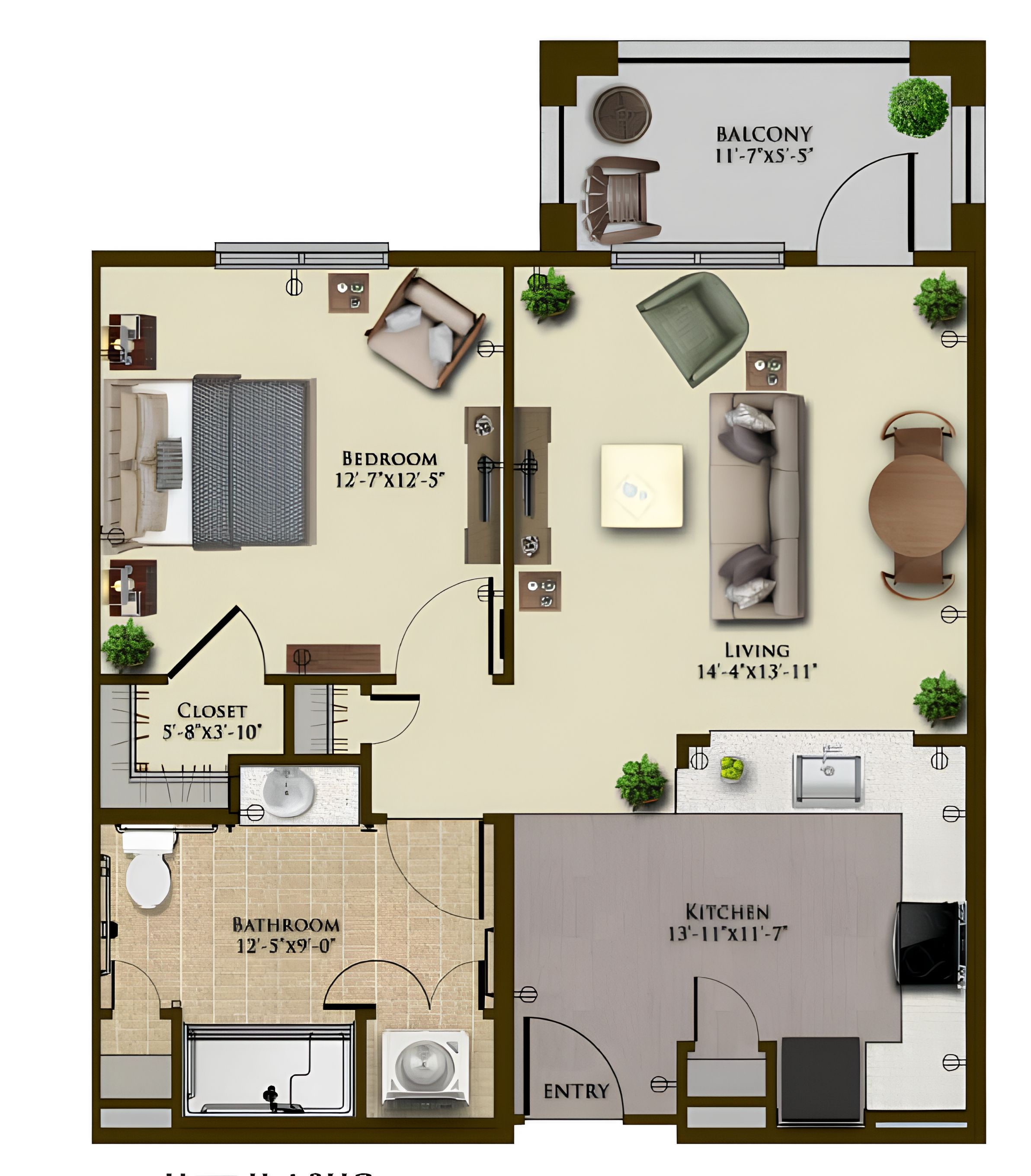 Dimensions are approximate. Floor plans may vary.