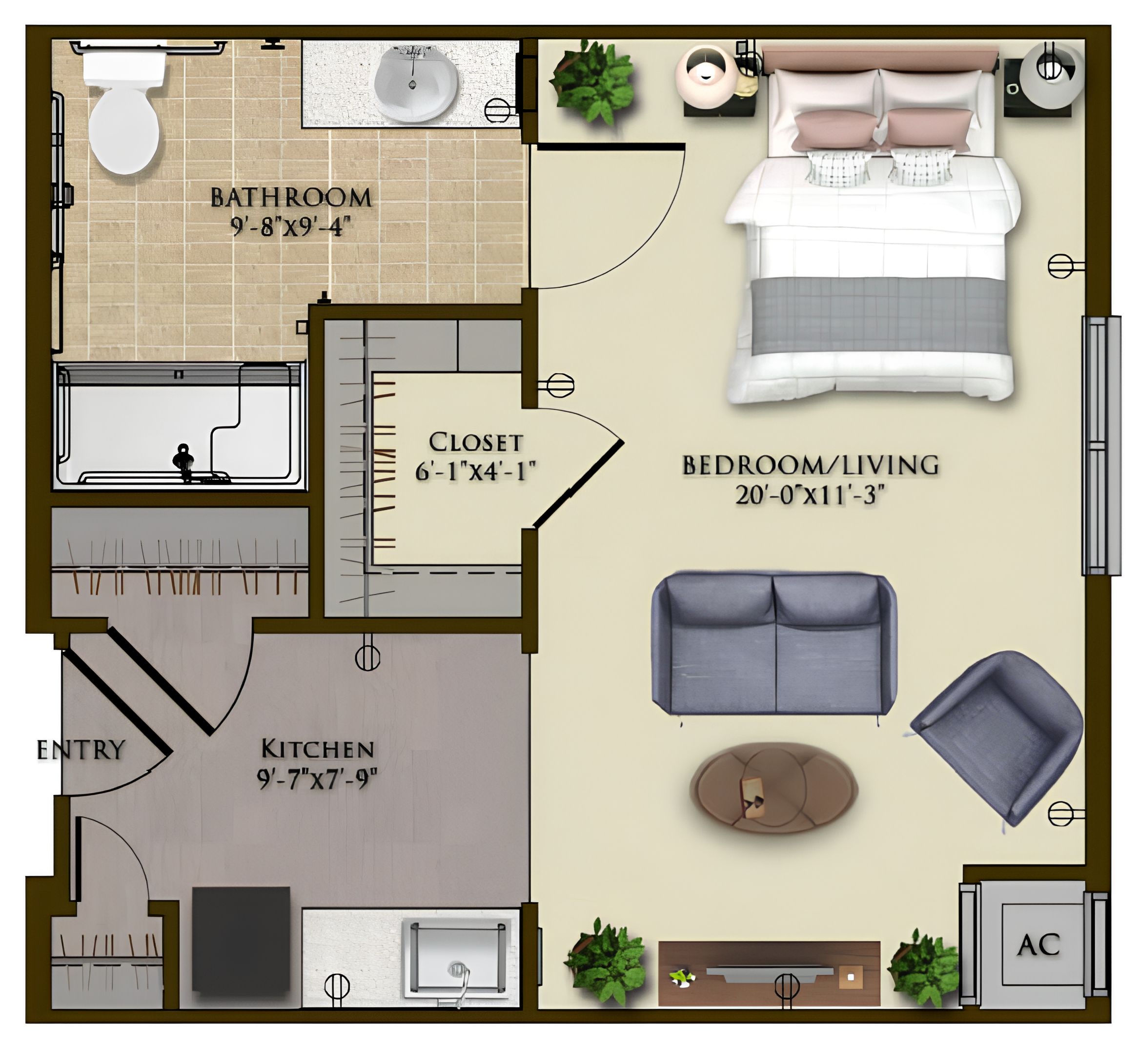 Dimensions are approximate. Floor plans may vary.
