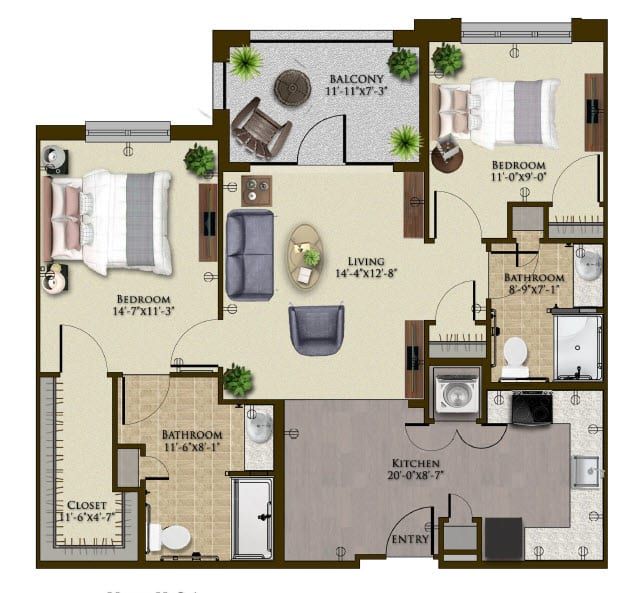 Dimensions are approximate. Floor plans may vary.