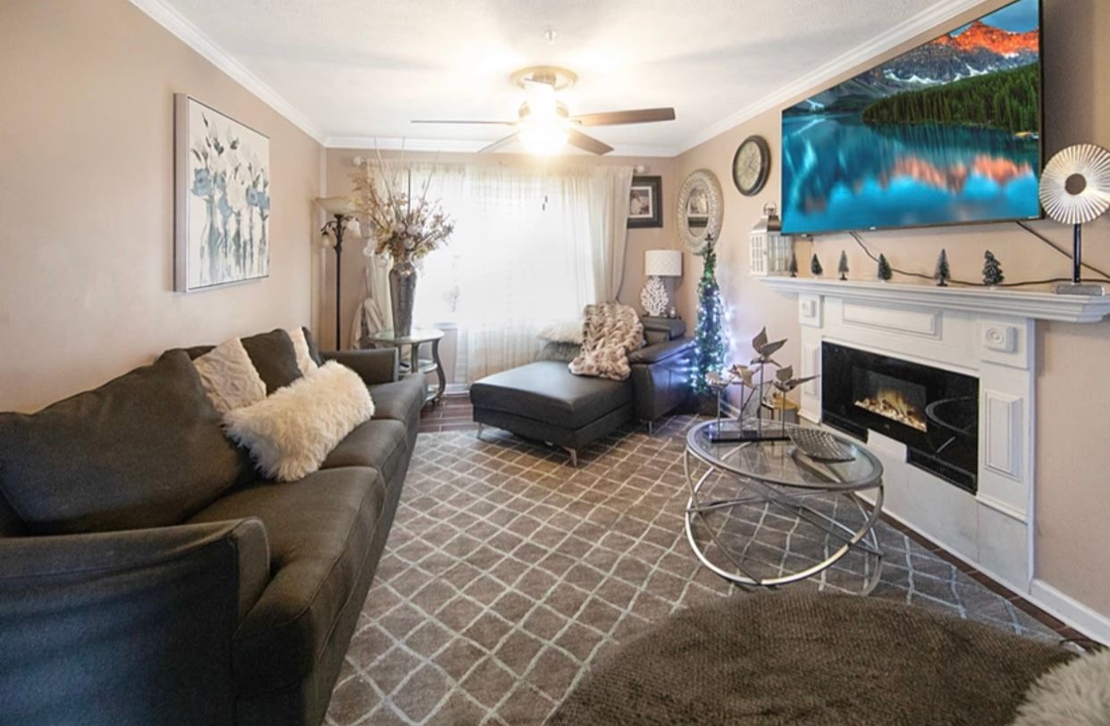 Where moments of joy meet comfort and care – our 2nd level living room, a warm haven for shared stories, laughter, and the vibrant spirit of community. Welcome to a place that feels just like home.