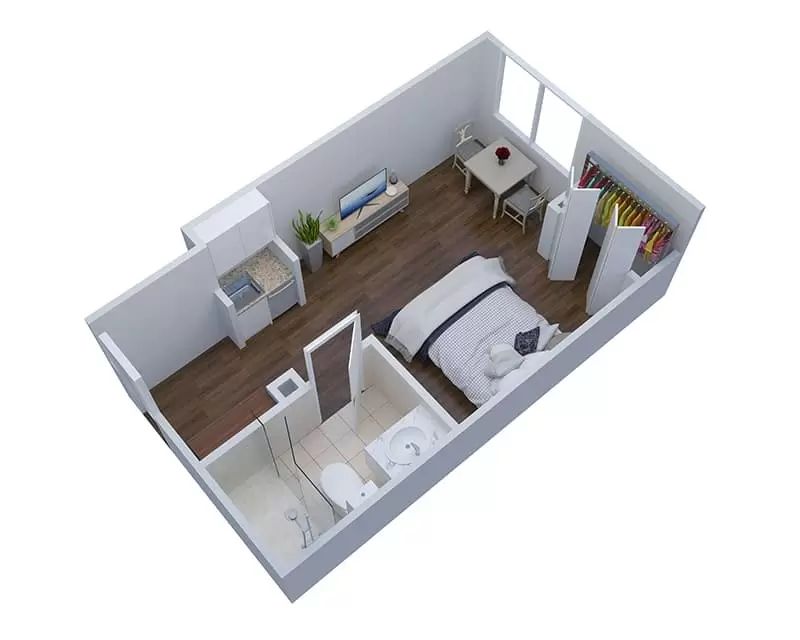 Dimensions are approximate. Floor plans may vary.