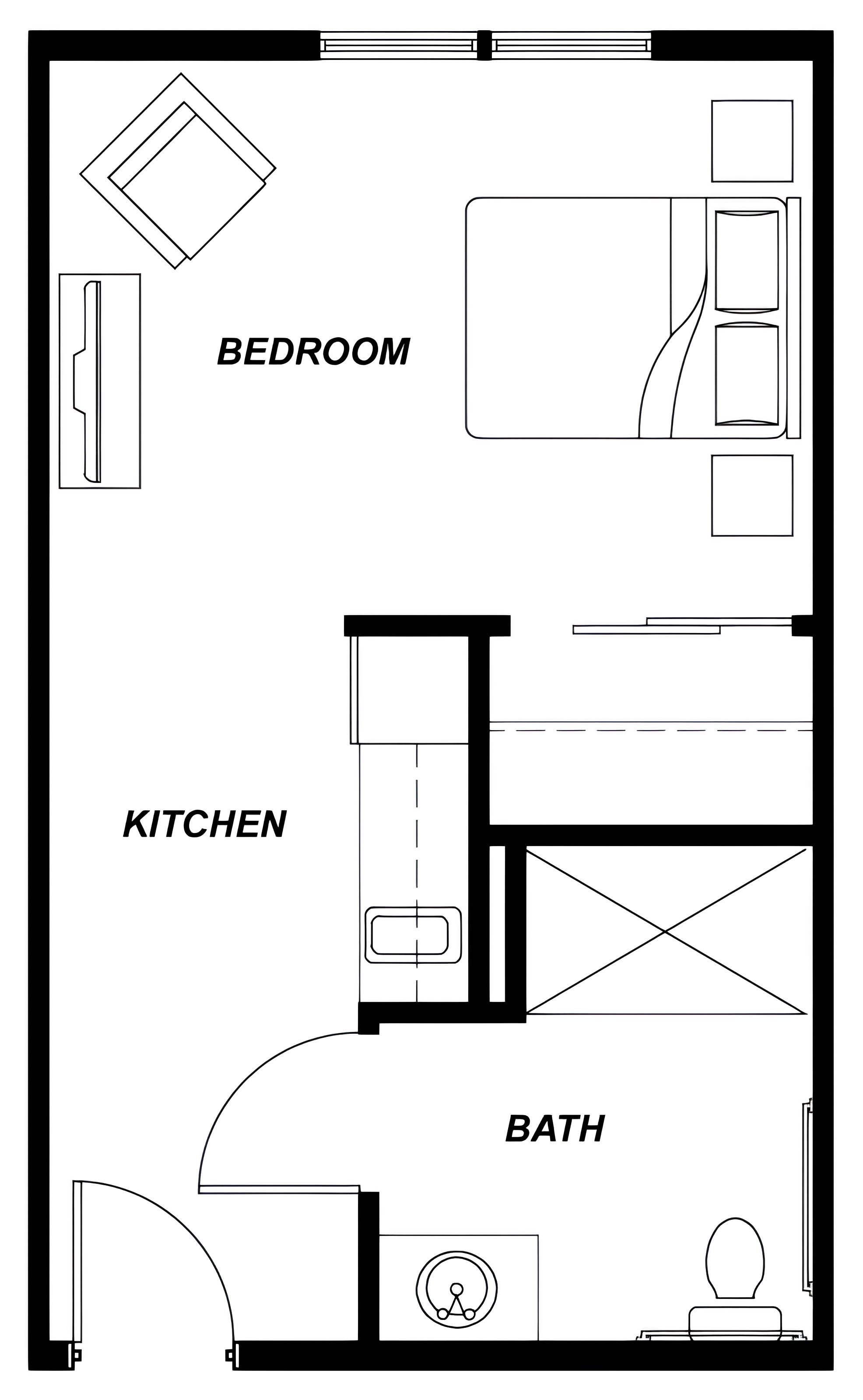 Dimensions are approximate. Floor plans may vary.