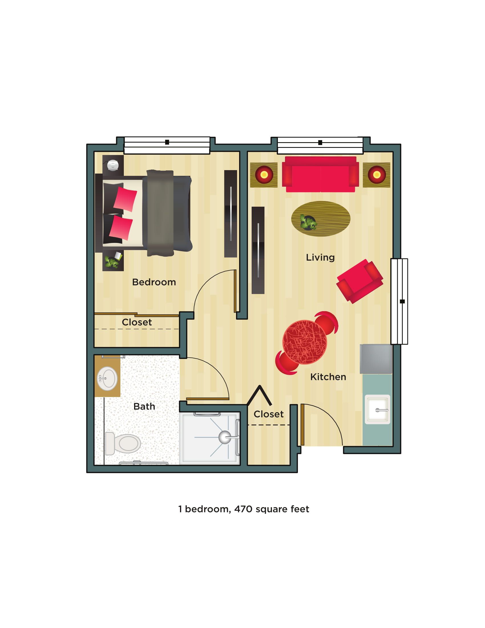 Dimensions are approximate. Floor plans may vary.