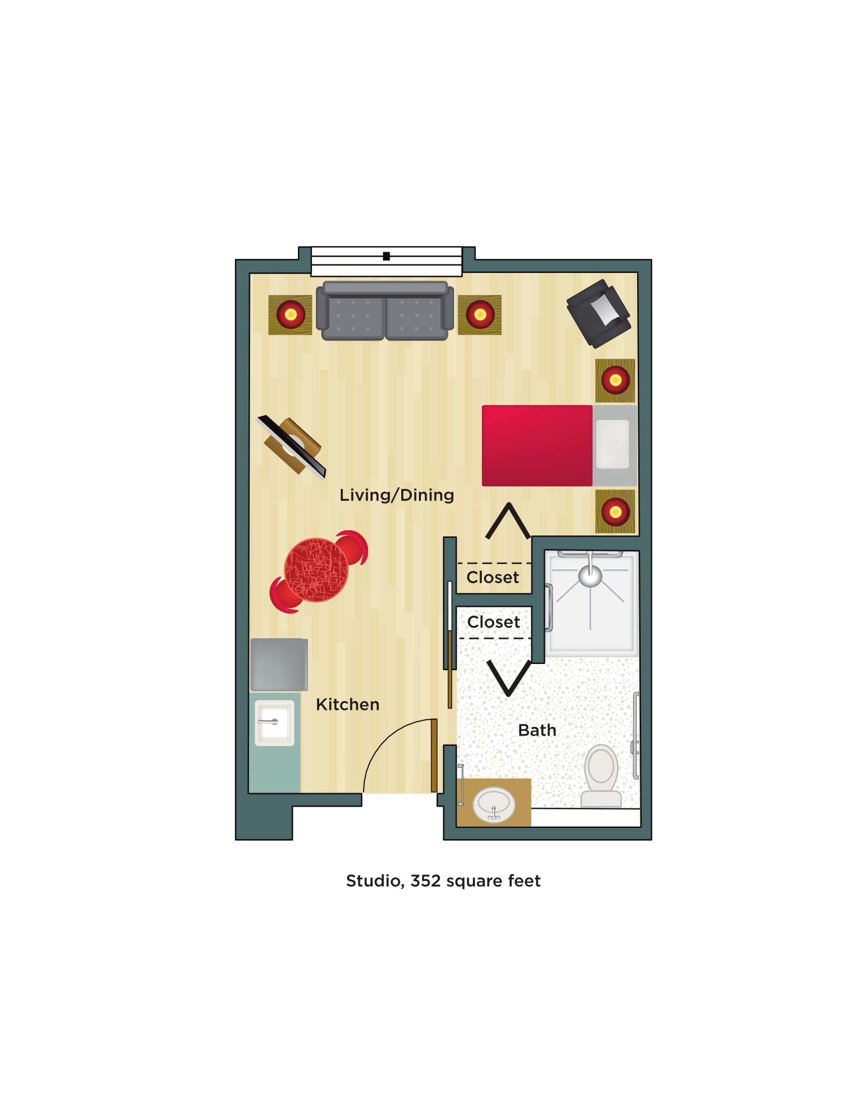 Dimensions are approximate. Floor plans may vary.