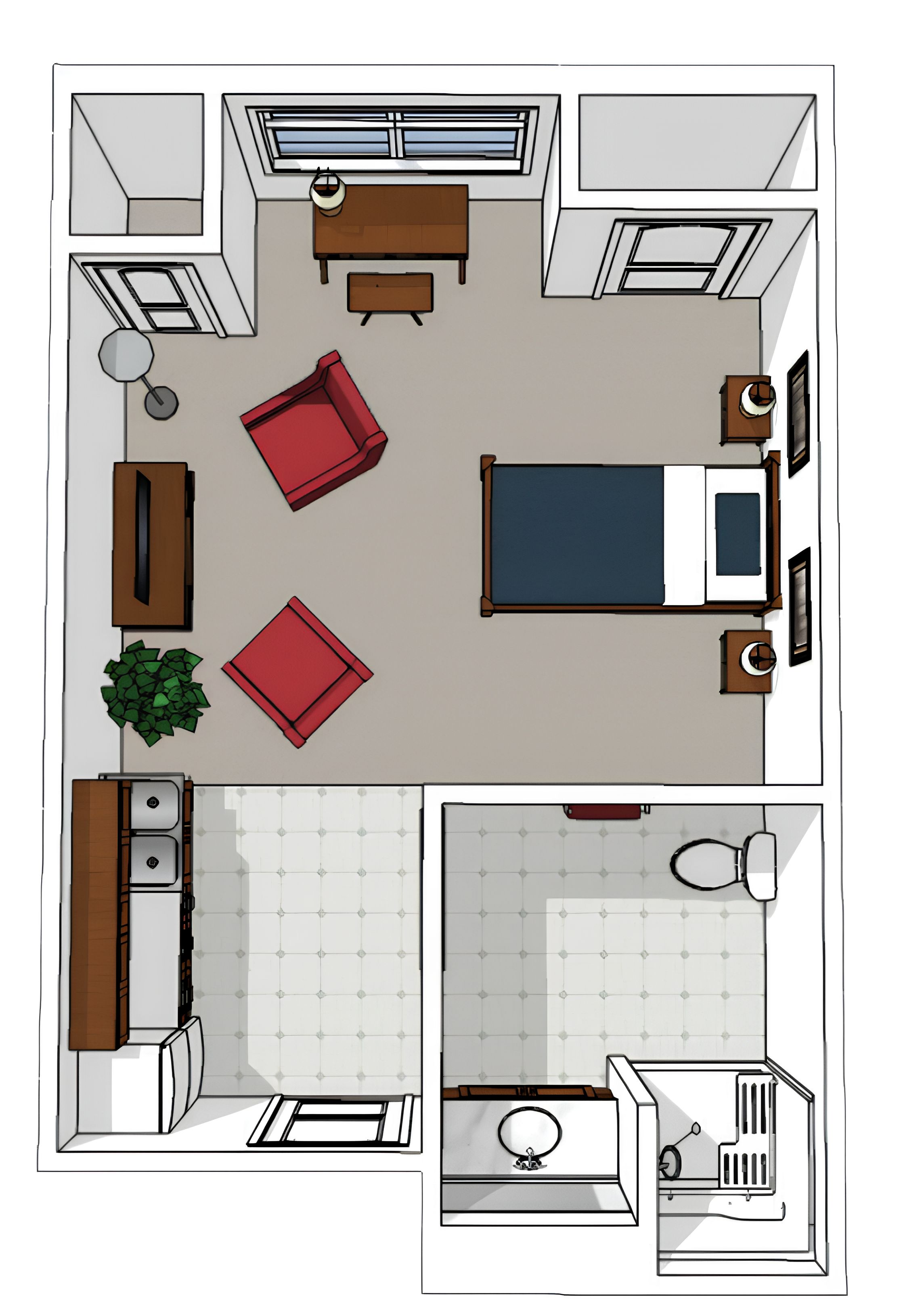 Dimensions are approximate. Floor plans may vary.
