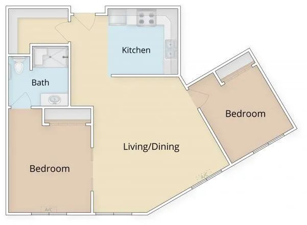 Dimensions are approximate. Floor plans may vary.