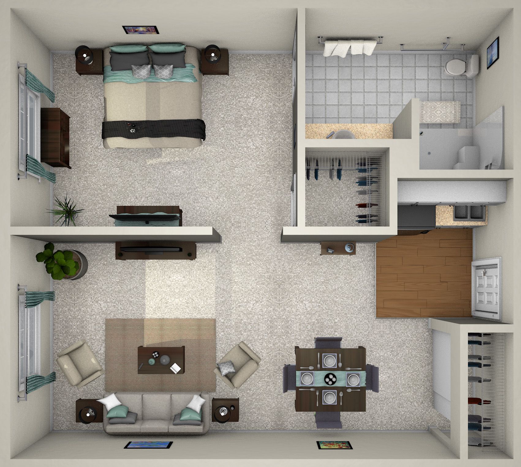 Dimensions are approximate. Floor plans may vary.