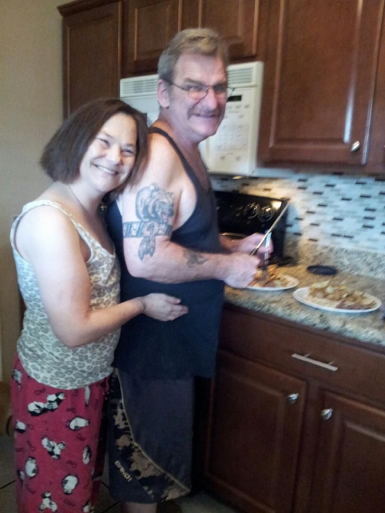 Some of our residents help us with meal prep!