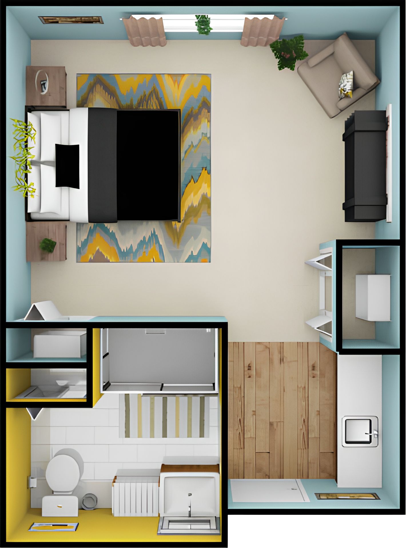 Dimensions are approximate. Floor plans may vary.