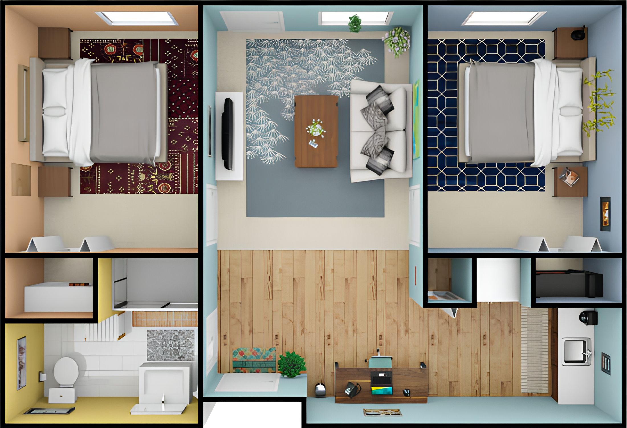 Dimensions are approximate. Floor plans may vary.