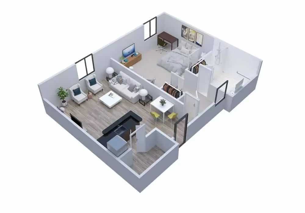 Dimensions are approximate. Floor plans may vary.