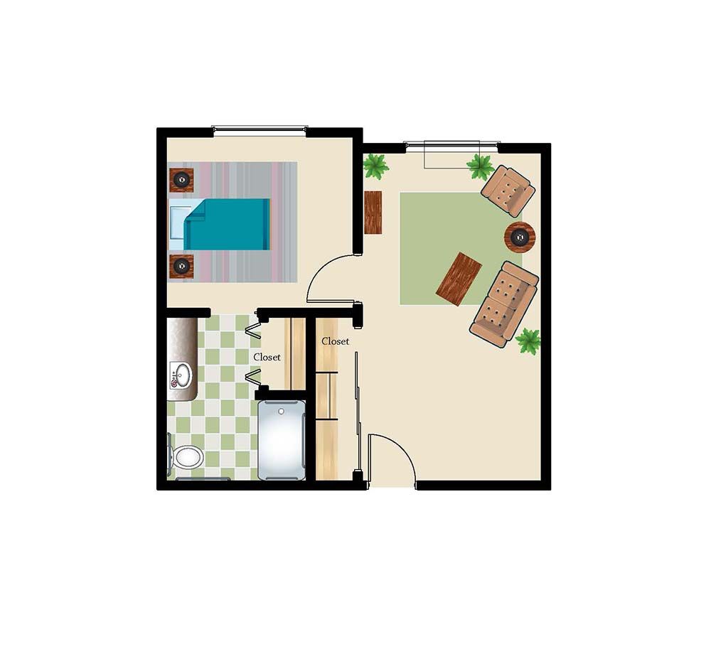 Dimensions are approximate. Floor plans may vary.