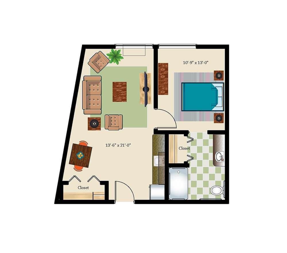 Dimensions are approximate. Floor plans may vary.