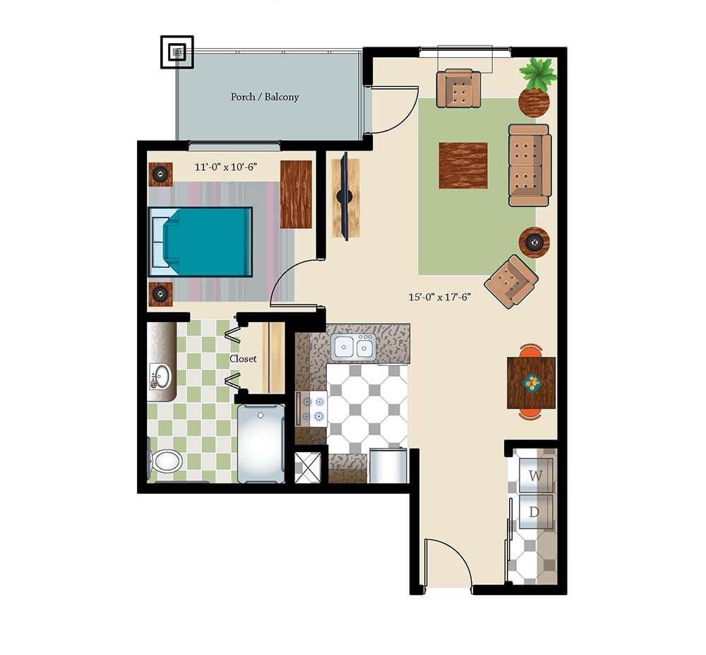 Dimensions are approximate. Floor plans may vary.