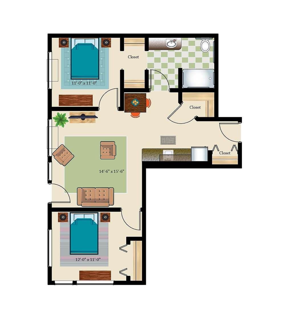 Dimensions are approximate. Floor plans may vary.