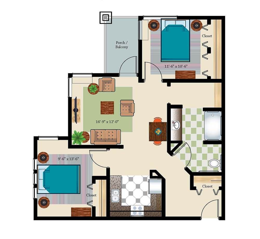 Dimensions are approximate. Floor plans may vary.
